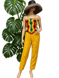 Phiz Rogue outfit on mannequin with monstera plant and background removed
